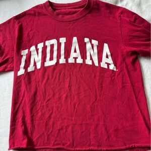 Fanatics Red and White Collegiate Tee Short Sleeve